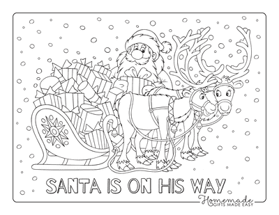 Best santa coloring pages for kids adults free printable pdfs