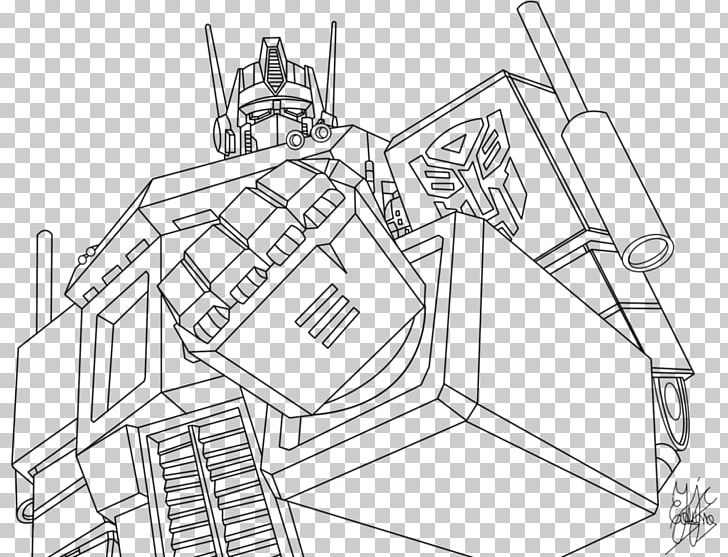Optimus prime megatron drawing sketch png clipart angle area art artwork black and white free png