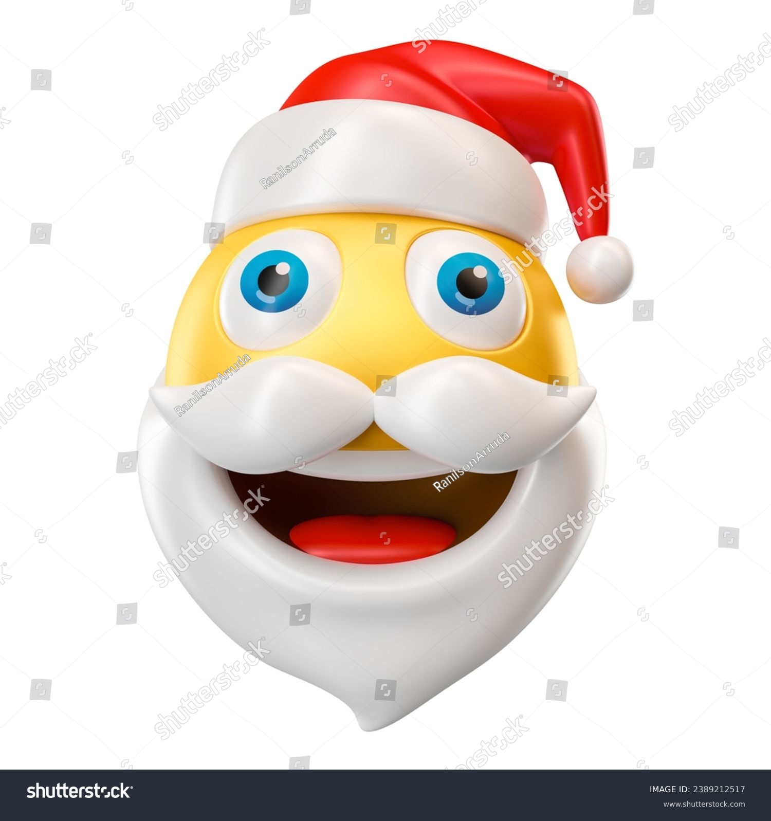 Santa claus emoji images stock photos d objects vectors