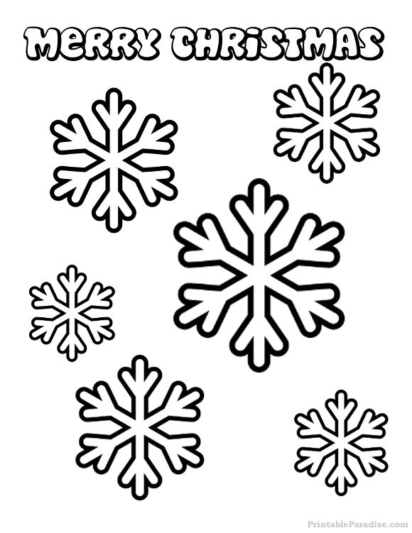 Printable christmas snow flakes coloring page printable christmas coloring pages christmas coloring pages snowflake coloring pages