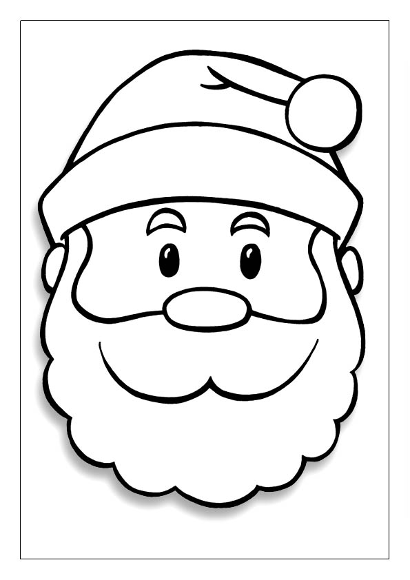 Santa coloring pages free printable coloring sheets for kids