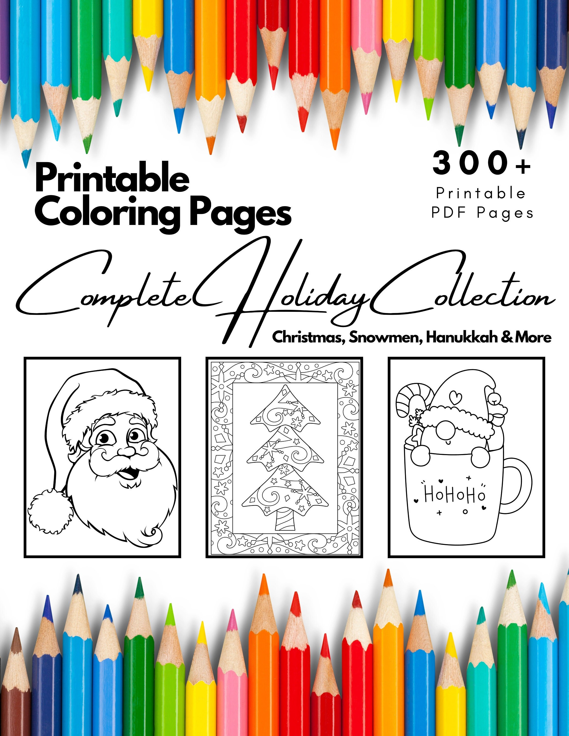 Christmas printable coloring pages