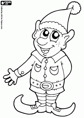 Santa claus elf coloring page christmas coloring sheets christmas colors christmas drawing