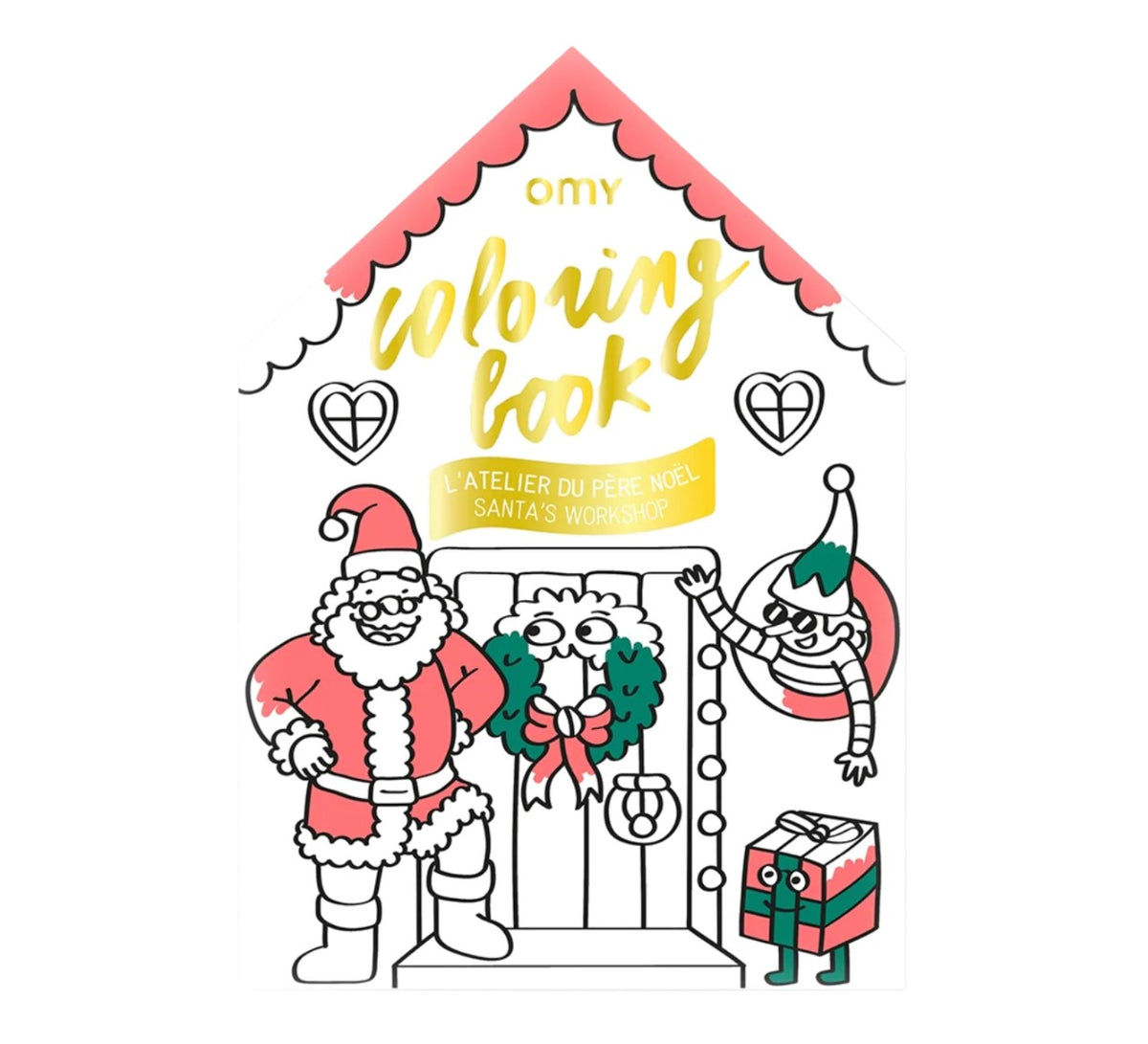 Santas work coloring book â the art institute of chicago museum