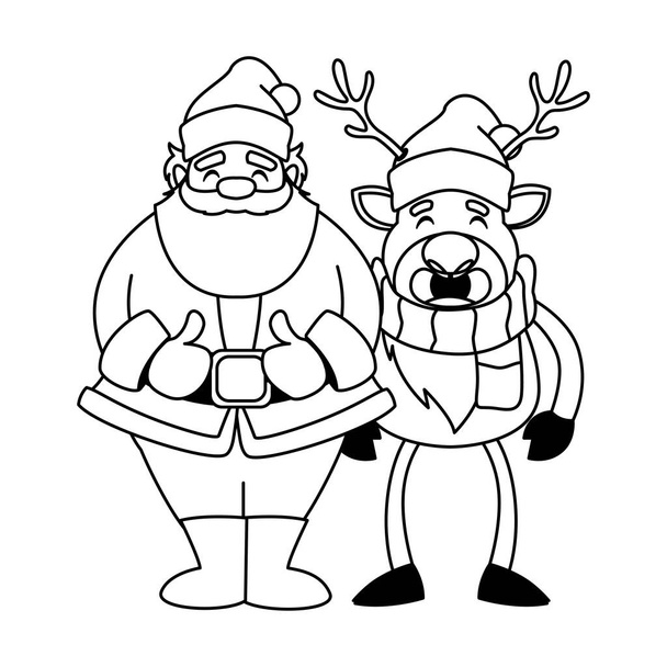 Santa gloves free stock vectors