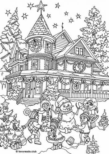 If youve always wanted to take a sneak peek at santas work this page is perfect for you tâ christmas coloring pages christmas coloring sheets coloring pages