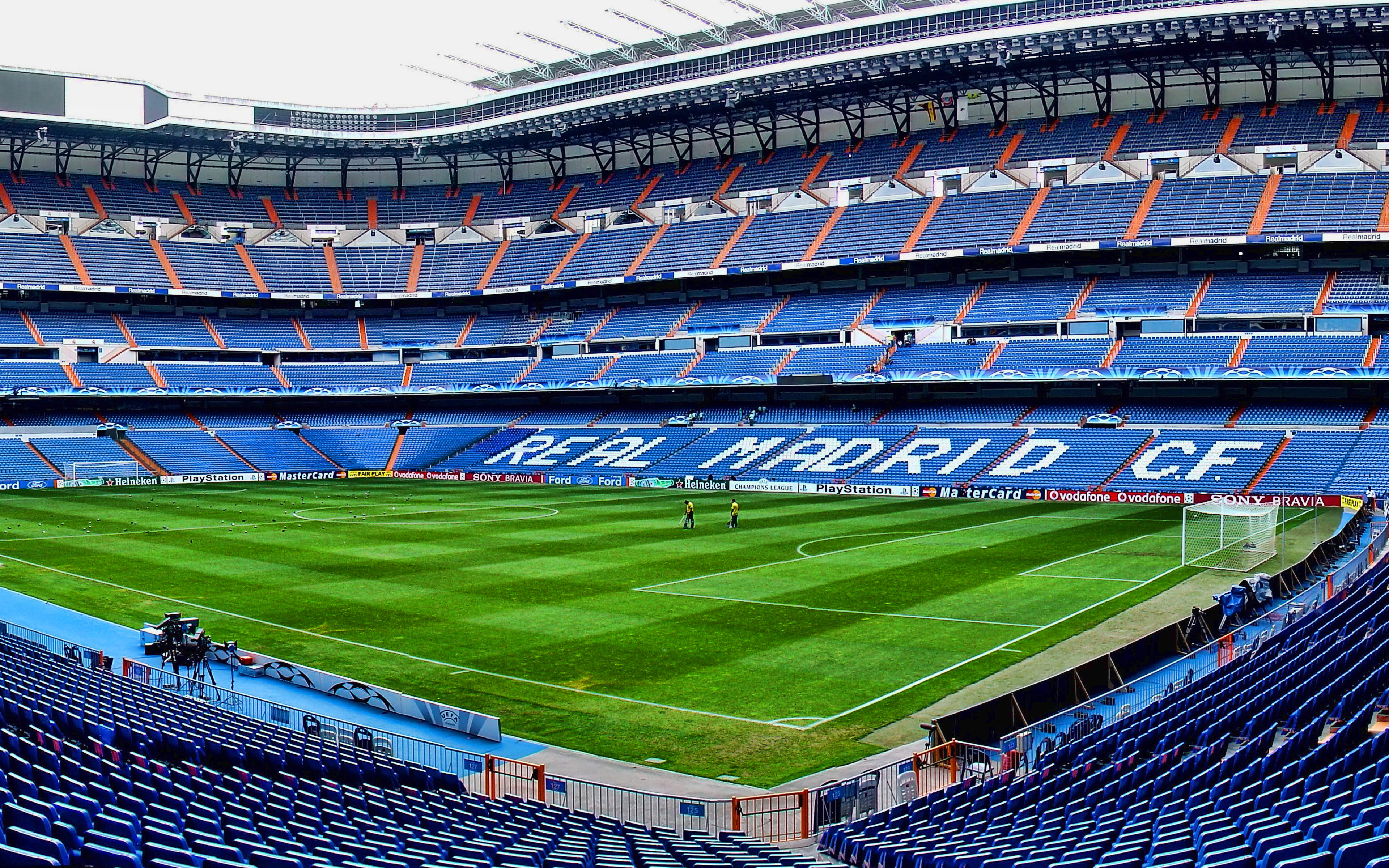 K santiago bernabeu stadium papers background images