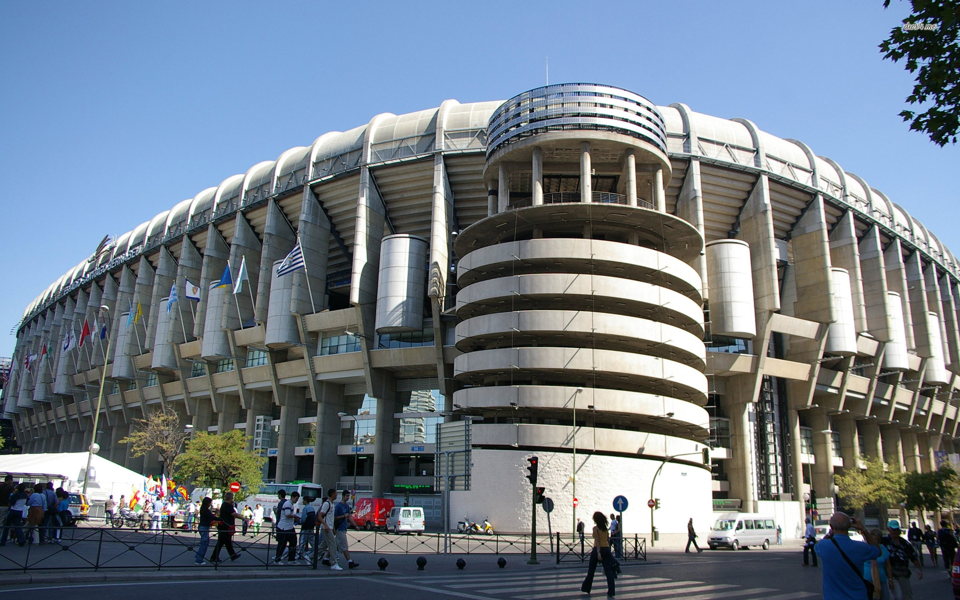 Real madrid santiago bernabeu stadium wallpapers