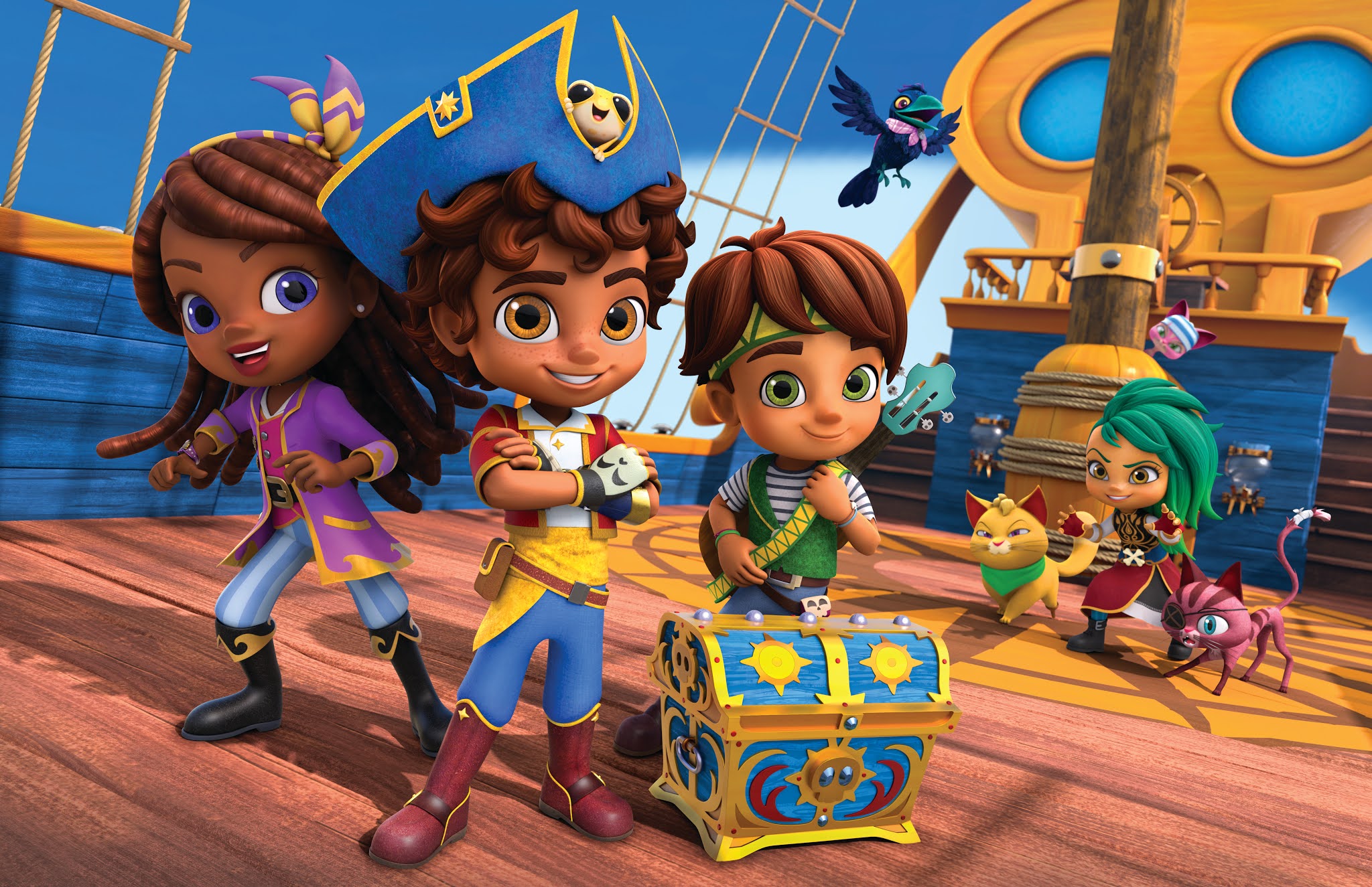 Nickelodeon to premiere new preschool series santiago of the seas on friday october at pm etpt