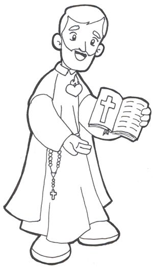 Saint philippe neri coloring pages coloring pages coloring pages catholic coloring coloring books