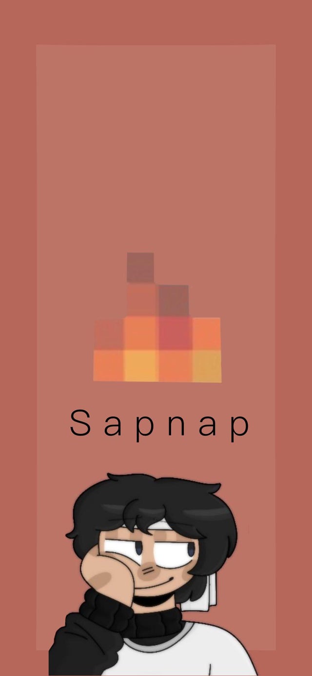 I made i simple sapnap iphone wallpaper youre wele to use i also made a dream and george wallpapers i posted lithe mom the dream sub rsapnap