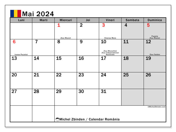 Calendars with holidays may