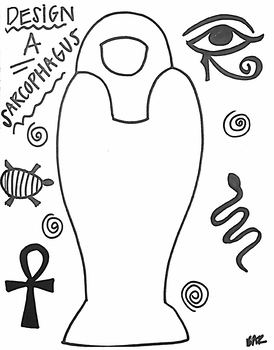 Design a sarcophagus worksheet by beth robson tpt