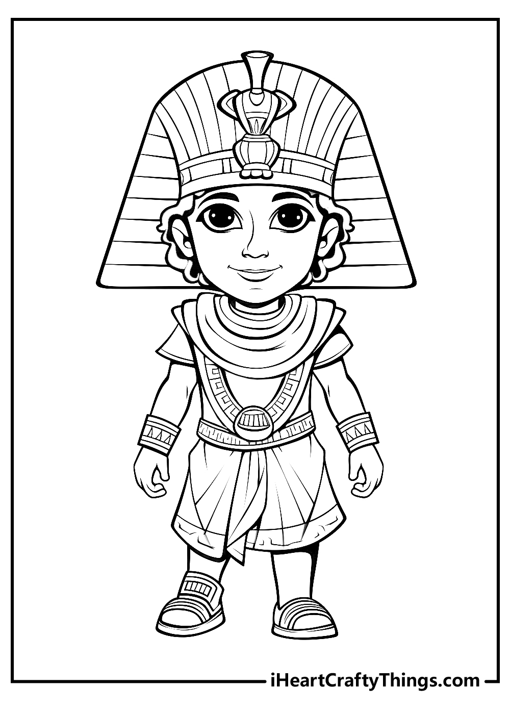 Egyptian coloring pages free printables