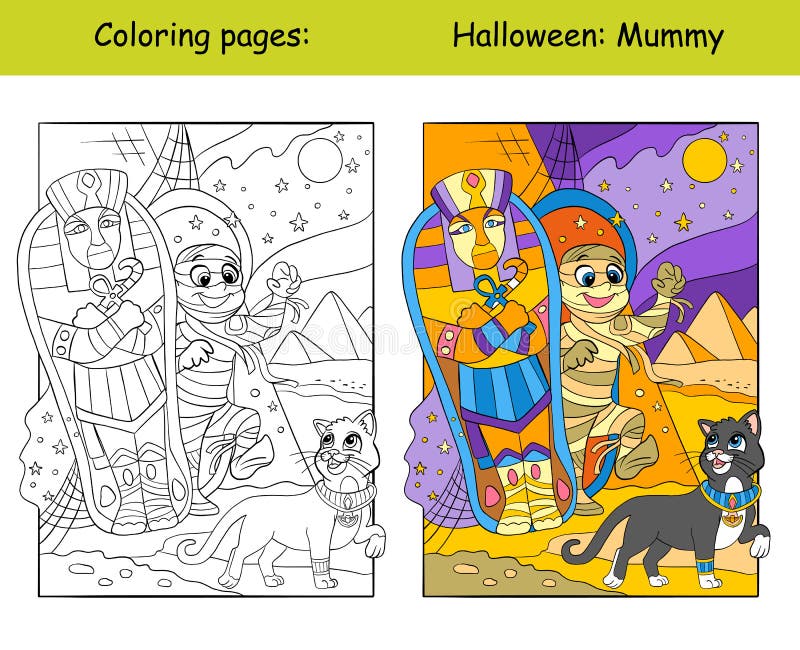 Pharaoh coloring page stock illustrations â pharaoh coloring page stock illustrations vectors clipart