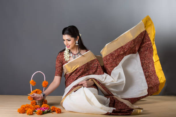 Saree stock photos pictures royalty