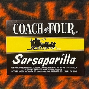 Sarsaparilla label