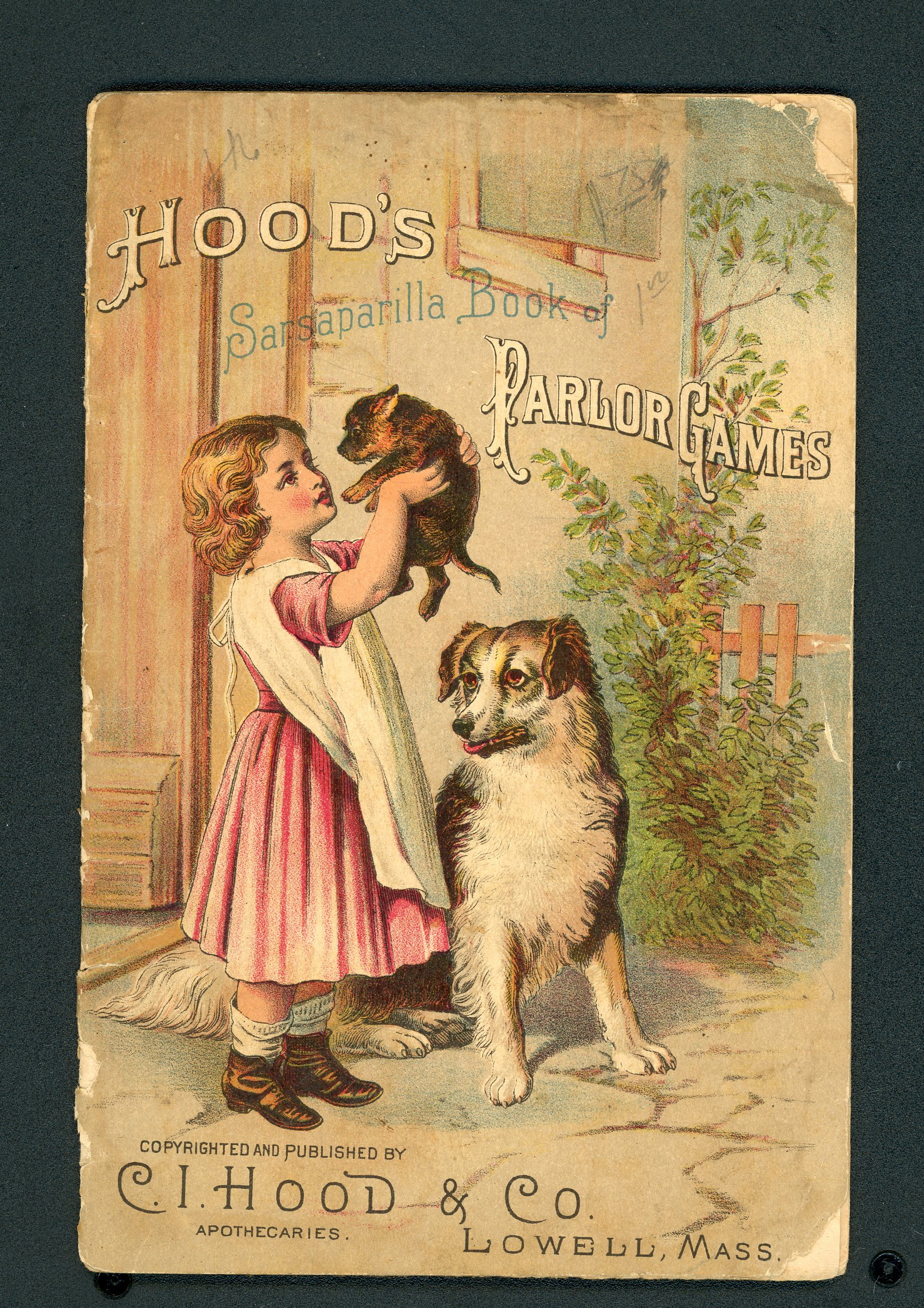 Hoods sarsaparilla book of games by c i hood st edition manuscriptnbspnbsppapernbspcollectible the reluctant bookseller