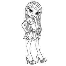 Top free printable bratz coloring pages online