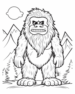 Printable sasquatch pages