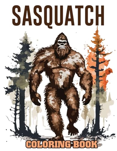 Sasquatch coloring book beautiful illustrations will make you excited for lovers by tamera boatwright