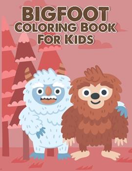 Bigfoot coloring book for kids bigfoot book by tixxor global