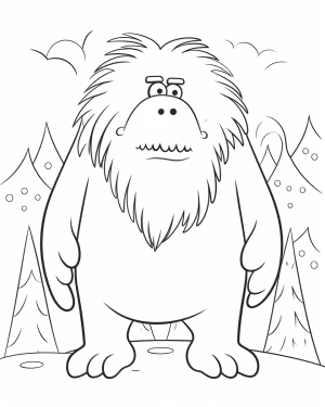 Printable sasquatch pages