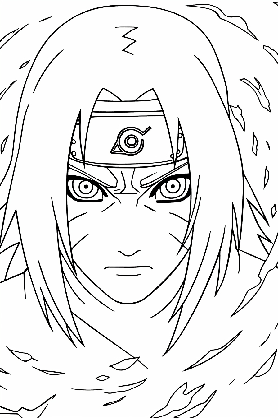 Naruto coloring pages