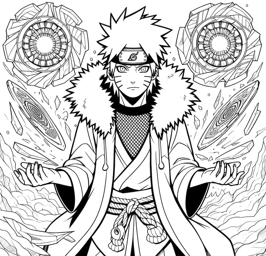 Naruto coloring pages