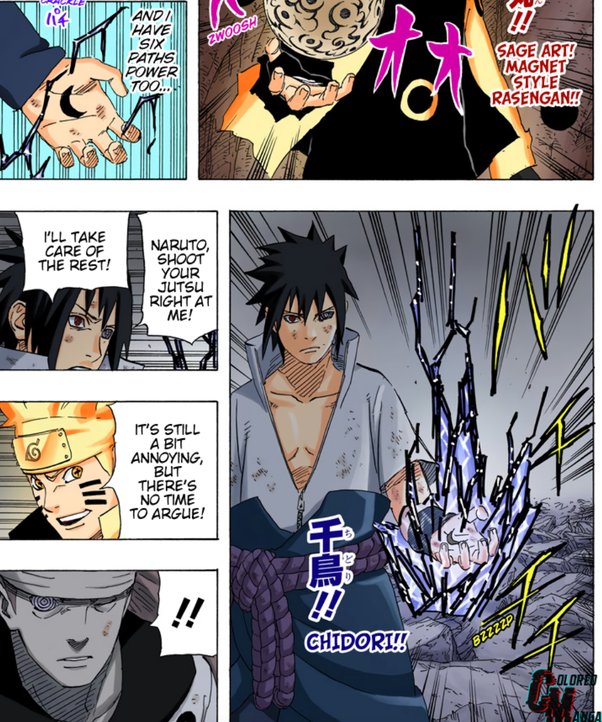 Why is sasuke chidori black during his fight against madara and narutos last fight but in boruto his chadori is just blue