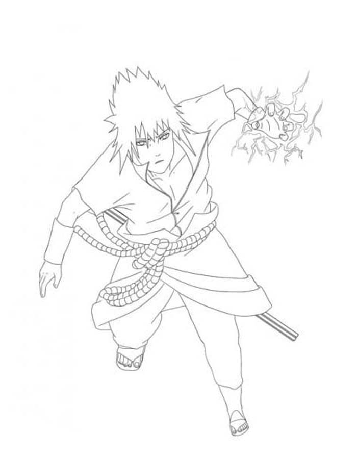 Sasuke coloring pages free personalizable coloring pages