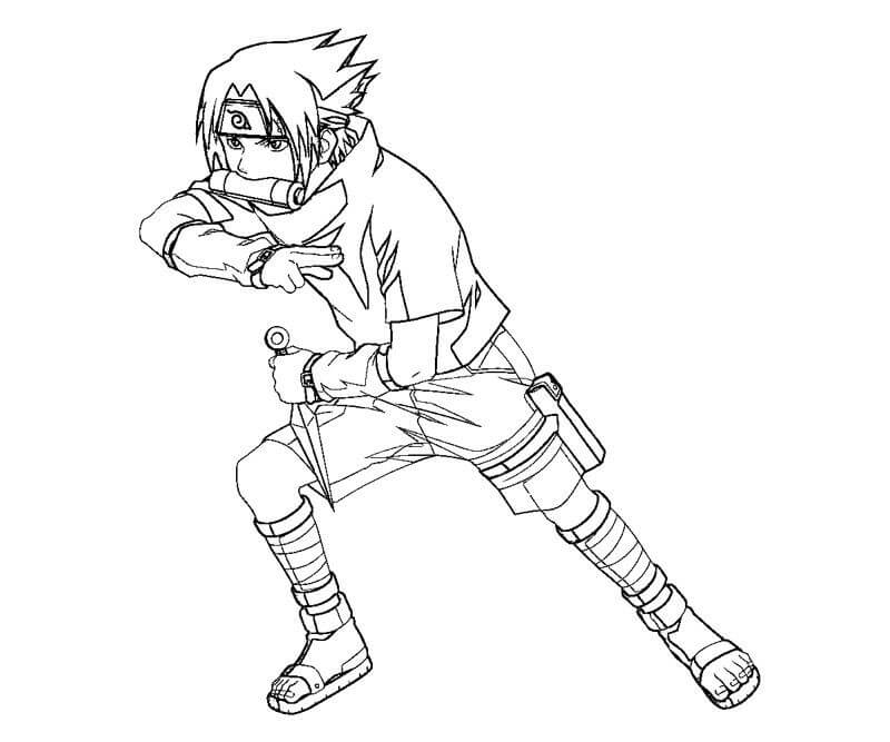 Sasuke coloring pages