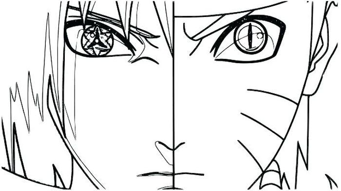 Coloring pages naruto vs sasuke chibi coloring pages naruto and sasuke naruto uzumaki art