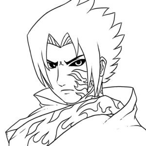 Naruto and sasuke coloring pages printable for free download