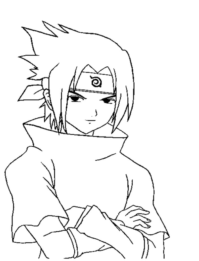 Sasuke coloring pages