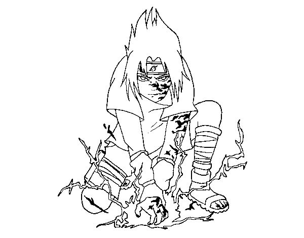 Sasuke coloring pages