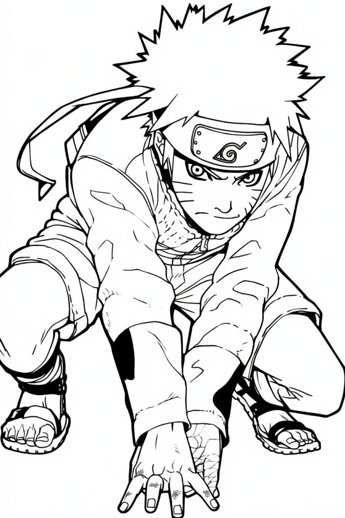 Naruto coloring pages