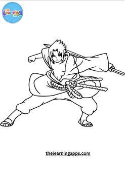 Free sasuke uchiha coloring pages printable worksheets for kids mcpo