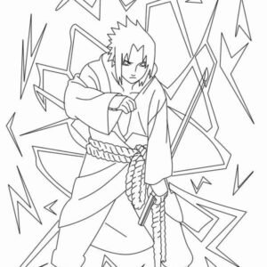 Naruto and sasuke coloring pages printable for free download