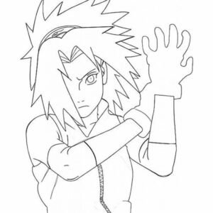 Naruto and sasuke coloring pages printable for free download