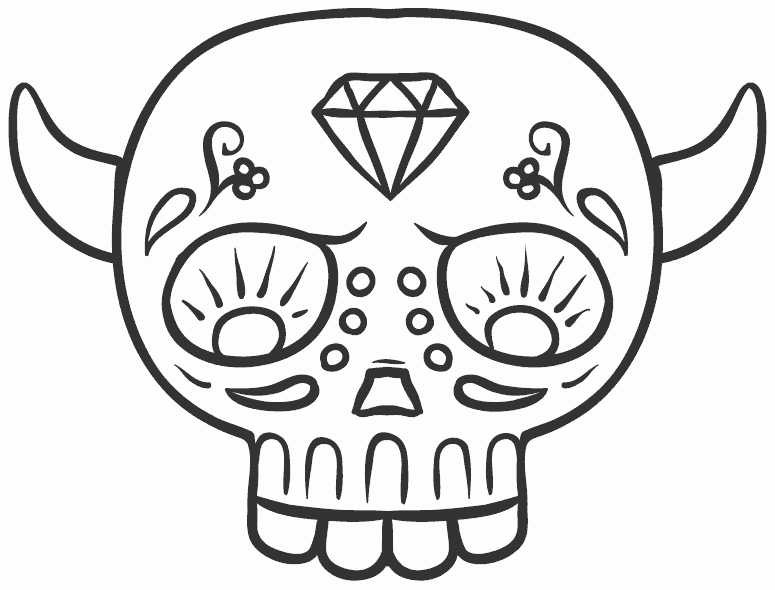 Devil sugar skull page