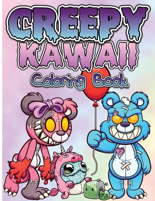 Creepy kawaii pastel goth coloring book cute spooky and horror coloring pages for grown ups teens and children fun creepy satanic and gothic cre paperback boswell book pany