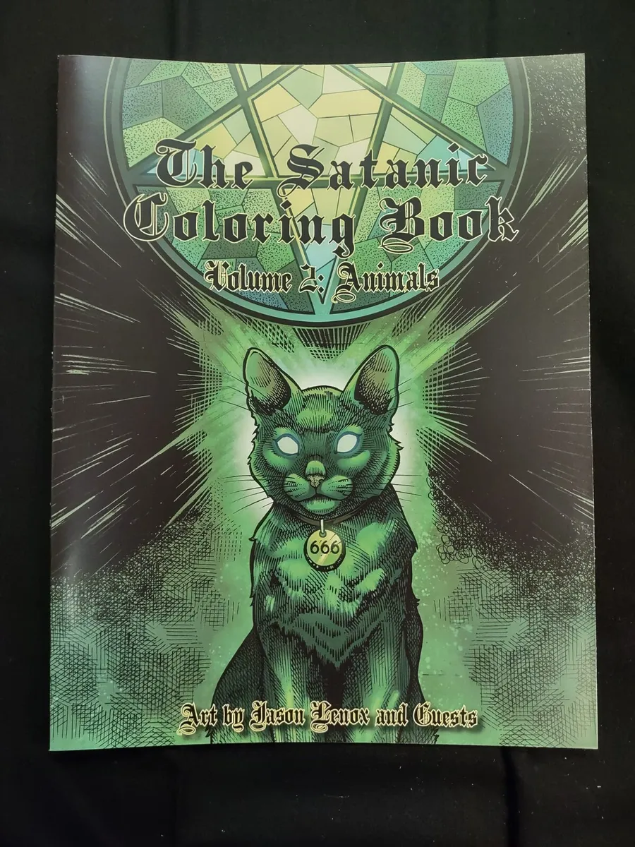 The satanic coloring book volume animals e