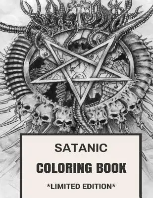 Satanic coloring book laveyan inspired satanic bible adult coloring book by adult coloring books satanic coloring books