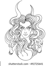 Satan coloring pages images stock photos d objects vectors