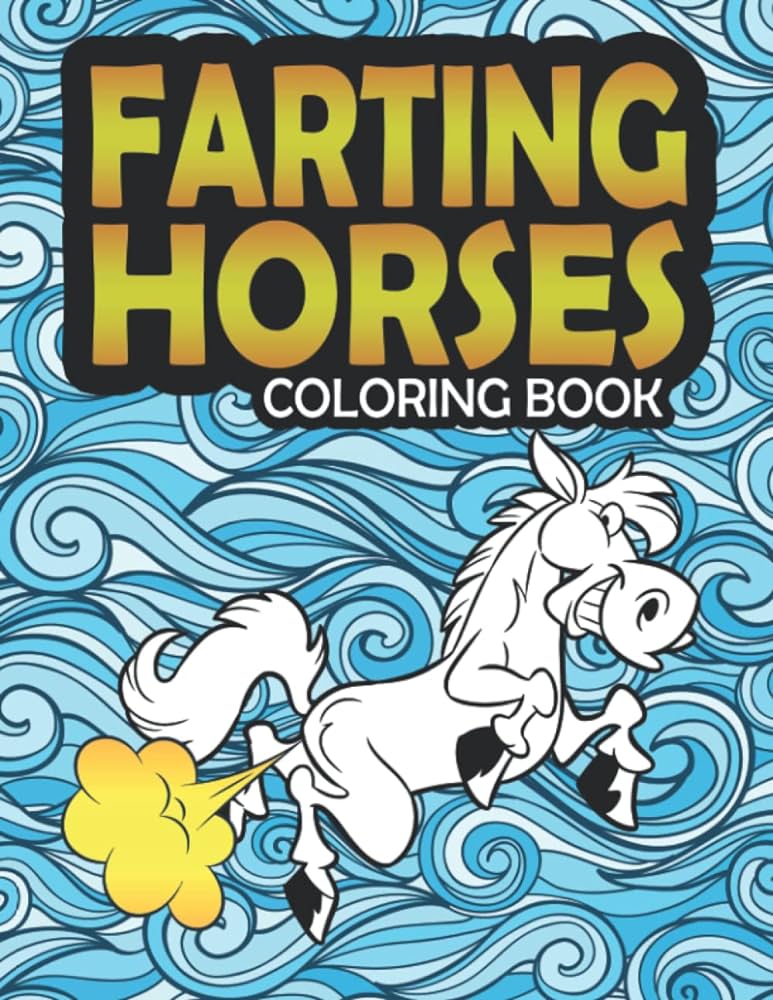 Farting horses coloring book funny horse adult coloring books relax findve haven coloring books funny horse coloring book for adults your true colors creati jimenez rosanna books