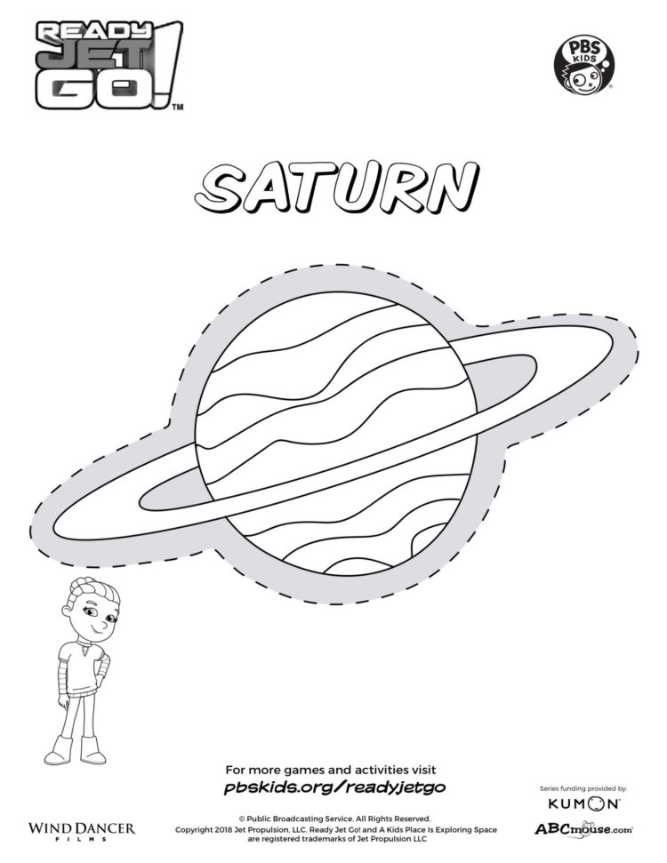 Planet saturn coloring page kids coloringâ kids for parents