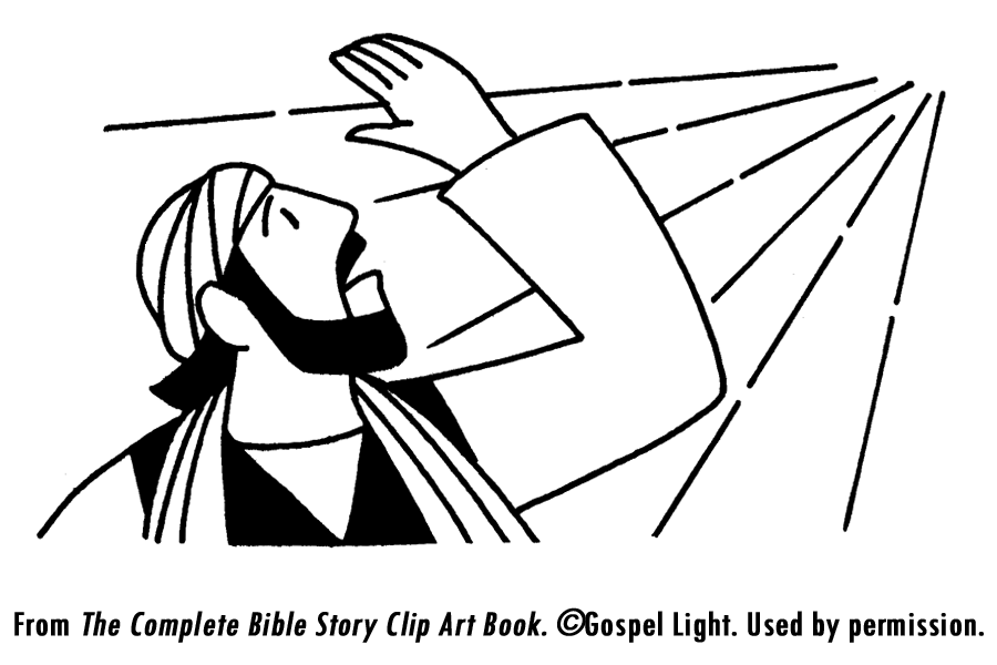 Paul saul becomes a christian bible class coloring pages bible stories