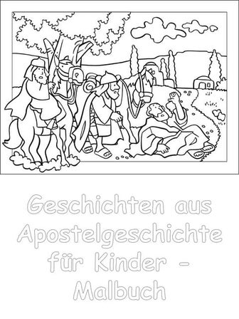 Stories from the book of acts for children coloring book pdf