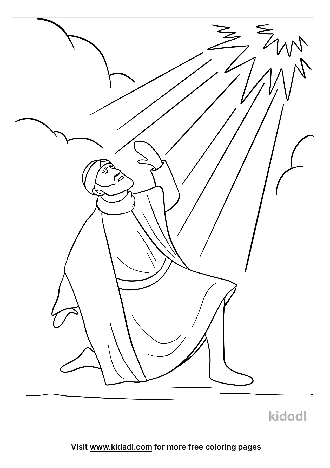 Free pauls conversion coloring page coloring page printables